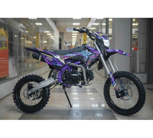 Мотоцикл BSE MX 125 17/14 Purple Dragon PITBIKE
