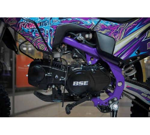 Мотоцикл BSE MX 125 17/14 Purple Dragon PITBIKE