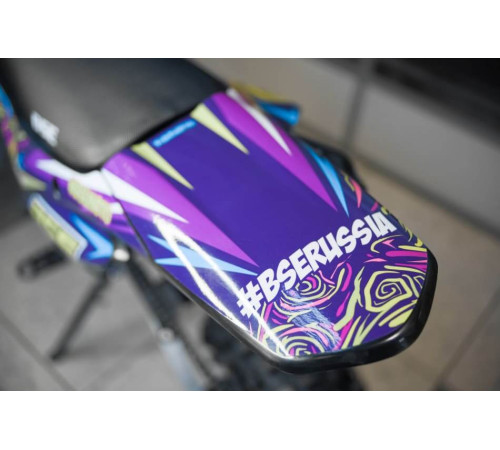 Мотоцикл BSE MX 125 17/14 Purple Dragon PITBIKE