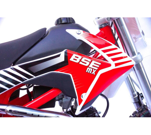 Мотоцикл BSE MX 125 17/14 (ZS) Racing Red PITBIKE
