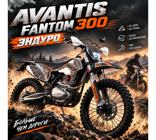 Мотоцикл Avantis Fantom CB300RL с ПТС