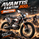 Мотоцикл Avantis Fantom CB300RL с ПТС